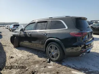 2025 Mercedes-Benz GLS with VIN 4JGFF5KE9SB317664, listed as a Copart auction lot 49436215 with 1,031 mi miles and Salvage Title. Bid and sale history available at carsss.com. Image 2.