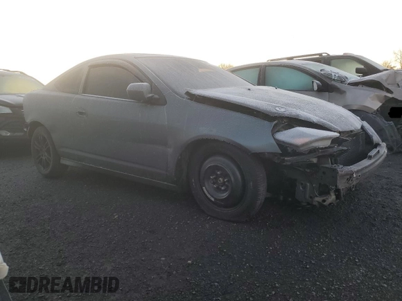 2005 Acura RSX with VIN JH4DC54825S000758, listed as a Copart auction lot 80918834 with 281,117 mi miles and Salvage Title. Bid and sale history available at carsss.com. Image 4.