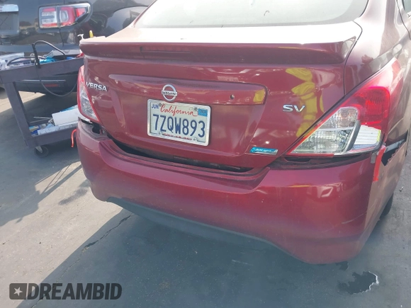 2016 Nissan Versa SV with VIN 3N1CN7AP0GL866431, listed as a IAAI auction lot 41017735 with 104,683 mi miles. Bid and sale history available at carsss.com. Image 13.