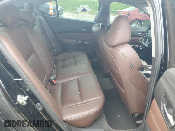 2015 Acura TLX with VIN 19UUB1F33FA024462, listed as a Copart auction lot 60557835 with 173,738 mi miles and Salvage title. Bid and sale history available at DreamBid. Image 10.