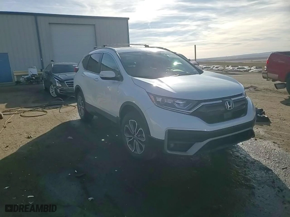 2022 Honda CR-V EX with VIN 7FARW2H52NE040160, listed as a Copart auction lot 43284745 with 21,469 mi miles and Salvage Title. Bid and sale history available at carsss.com. Image 14.
