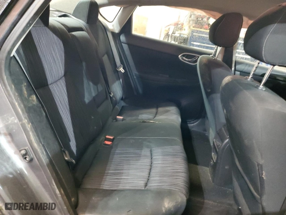 2019 Nissan Sentra SV with VIN 3N1AB7AP9KY284906, listed as a Copart auction lot 49923225 with 41,281 mi miles and Salvage Title. Bid and sale history available at carsss.com. Image 10.