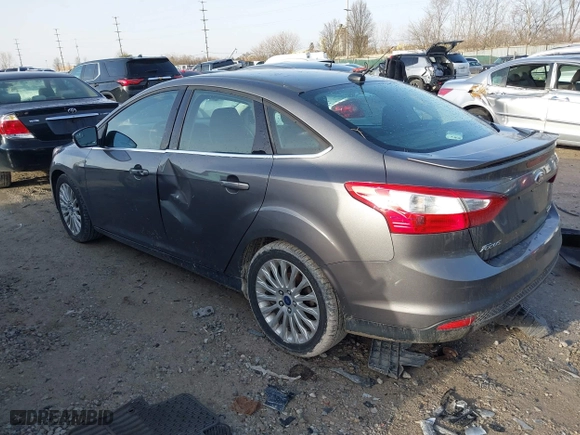 2012 Ford Focus Titanium with VIN 1FAHP3J2XCL421412, listed as a IAAI auction lot 41721565 with 117,632 mi miles. Bid and sale history available at carsss.com. Image 3.