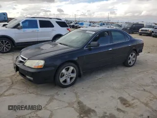 2003 Acura TL Type S with VIN 19UUA56803A053287, listed as a Copart auction lot 48363235 with 300,735 mi miles and Salvage Title. Bid and sale history available at carsss.com. Image 1.