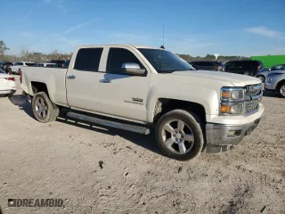 2014 Chevrolet Silverado 1500 LT with VIN 3GCPCREC6EG137508, listed as a Copart auction lot 48062785 with 195,940 mi miles and Salvage Title. Bid and sale history available at carsss.com. Image 4.