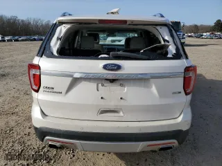 2017 Ford Explorer Platinum with VIN 1FM5K8HT6HGB19487, listed as a Copart auction lot 48171815 with 87,007 mi miles and Salvage Title. Bid and sale history available at carsss.com. Image 6.