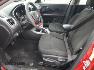 2020 Jeep Compass Sport z VIN 3C4NJCABXLT166098, wystawiony jako Copart lot #50807445 z przebiegiem 87 719 mil mil oraz Szkoda całkowita • Salvage title. Historia ofert i sprzedaży dostępna na DreamBid. Obrazek 7.