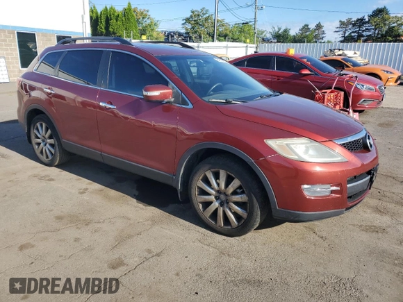 2008 Mazda CX-9 Grand Touring with VIN JM3TB38V380128244, listed as a Copart auction lot 64615905 with 248,351 mi miles and Salvage title. Bid and sale history available at DreamBid. Image 4.