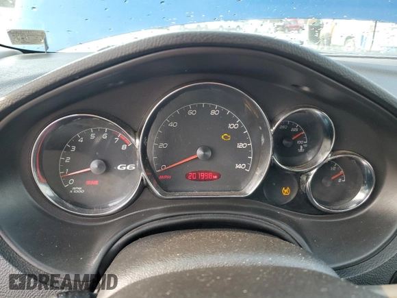 2007 Pontiac G6 G6 with VIN 1G2ZG58B774230261, listed as a Copart auction lot 53357275 with 201,998 mi miles and Salvage title. Bid and sale history available at DreamBid. Image 9.