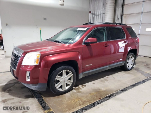 2012 GMC Terrain SLE-2 with VIN 2GKFLTE53C6381589, listed as a Copart auction lot 51310095 with 129,646 mi miles and Salvage Title. Bid and sale history available at carsss.com. Image 1.