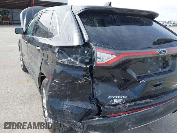 2018 Ford Edge Titanium with VIN 2FMPK4K95JBB67834, listed as a IAAI auction lot 41867436 with 101,855 mi miles. Bid and sale history available at carsss.com. Image 6.