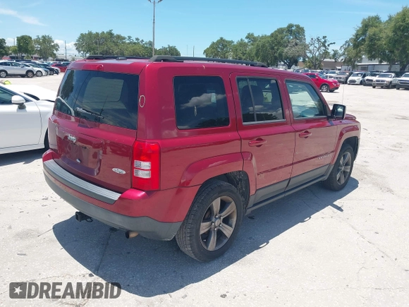 2015 Jeep Patriot High Altitude with VIN 1C4NJPFA9FD341572, listed as a IAAI auction lot 42570960 with 106,264 mi miles and . Bid and sale history available at DreamBid. Image 4.