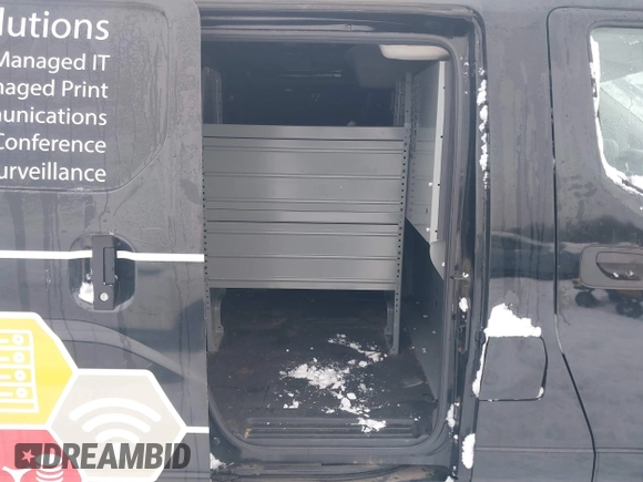 2019 Nissan NV200 S with VIN 3N6CM0KN2KK690577, listed as a IAAI auction lot 41137021 with 120,785 mi miles and . Bid and sale history available at DreamBid. Image 8.