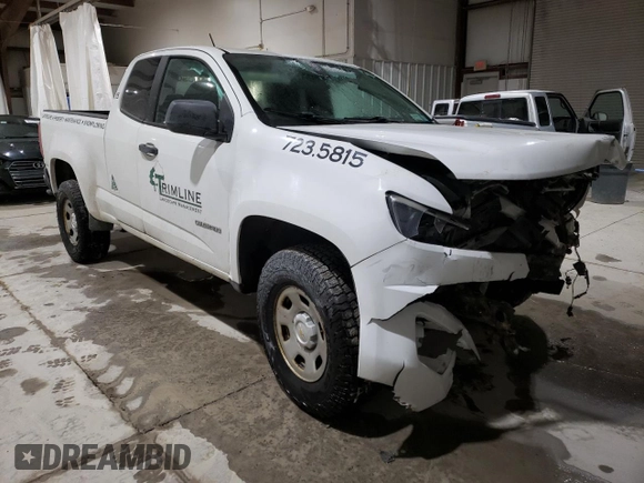 2015 Chevrolet Colorado 4WD WT with VIN 1GCHTAE30F1264244, listed as a Copart auction lot 41561075 with Not Provided miles and Salvage Title. Bid and sale history available at DreamBid. Image 4.