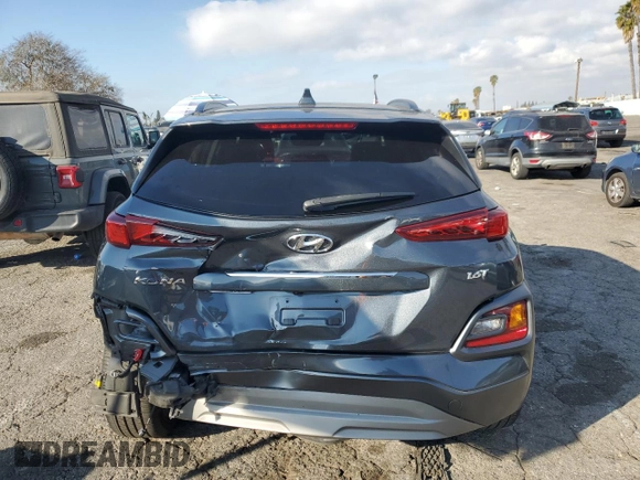 2020 Hyundai Kona Limited z VIN KM8K33A54LU434443, wystawiony jako Copart lot #88920045 z przebiegiem 108 000 mil mil oraz Szkoda całkowita • Salvage title. Historia ofert i sprzedaży dostępna na DreamBid. Obrazek 6.