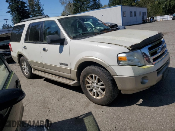 2008 Ford Expedition Eddie Bauer with VIN 1FMFU18538LA54905, listed as a Copart auction lot 52611325 with 210,973 mi miles and Clean title. Bid and sale history available at DreamBid. Image 4.