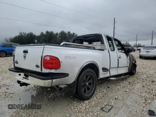 2001 Ford F-150 XL with VIN 1FTRX07W11KE88569, listed as a Copart auction lot 44734355 with 0 mi miles and Salvage Title. Bid and sale history available at carsss.com. Image 3.