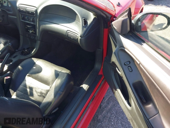2002 Ford Mustang GT Deluxe with VIN 1FAFP42X42F103211, listed as a IAAI auction lot 42015683 with 210,545 mi miles. Bid and sale history available at carsss.com. Image 5.