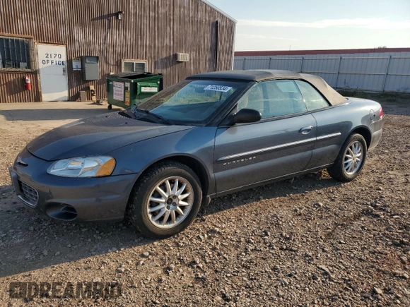 2001 Chrysler Sebring with VIN 1C3EL45U61N654025, listed as a Copart auction lot 71250534 with 125,335 mi miles and Clean Title. Bid and sale history available at DreamBid. Image 1.