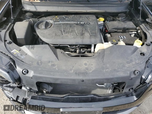 2022 Jeep Cherokee Limited with VIN 1C4PJMDX8ND525107, listed as a Copart auction lot 46427265 with 23,397 mi miles and Salvage Title. Bid and sale history available at DreamBid. Image 12.