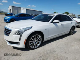 2017 Cadillac CT6 Luxury AWD with VIN 1G6KD5RS7HU151908, listed as a Copart auction lot 60253845 with 103,279 mi miles and Salvage title. Bid and sale history available at DreamBid. Image 1.