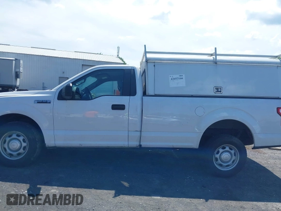 2017 Ford F-150 XL with VIN 1FTMF1C82HKD01070, listed as a IAAI auction lot 42653166 with 83,775 mi miles and . Bid and sale history available at DreamBid. Image 14.