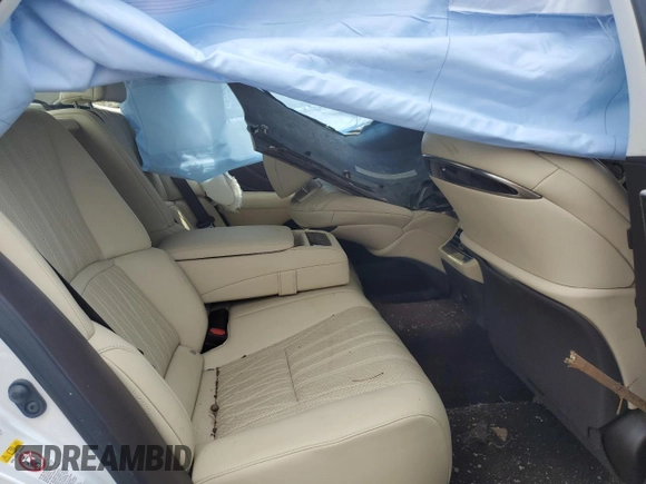 2018 Lexus LS 500 with VIN JTHC51FF8J5004560, listed as a Copart auction lot 55219535 with Not Provided miles and Salvage Title. Bid and sale history available at DreamBid. Image 10.