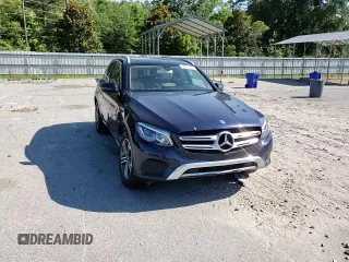 2019 Mercedes-Benz GLC 300 with VIN WDC0G4JB1K1002639, listed as a Copart auction lot 58216615 with 52,160 mi miles and Salvage title. Bid and sale history available at DreamBid. Image 14.