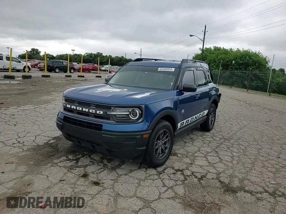 2023 Ford Bronco Sport Big Bend z VIN 3FMCR9B64PRE37725, wystawiony jako Copart lot #63499955 z przebiegiem 21 530 mil mil oraz Szkoda całkowita • Salvage title. Historia ofert i sprzedaży dostępna na DreamBid. Obrazek 14.