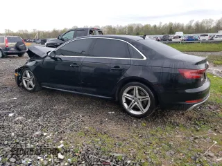 2018 Audi S4 Premium Plus with VIN WAUB4AF48JA167700, listed as a Copart auction lot 51366634 with 77,191 mi miles and Salvage Title. Bid and sale history available at carsss.com. Image 2.