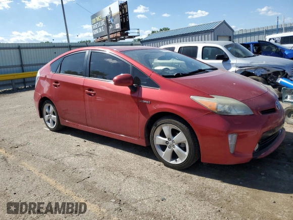 2014 Toyota Prius Four with VIN JTDKN3DU5E0366844, listed as a Copart auction lot 56581965 with 163,295 mi miles and Salvage title. Bid and sale history available at DreamBid. Image 4.