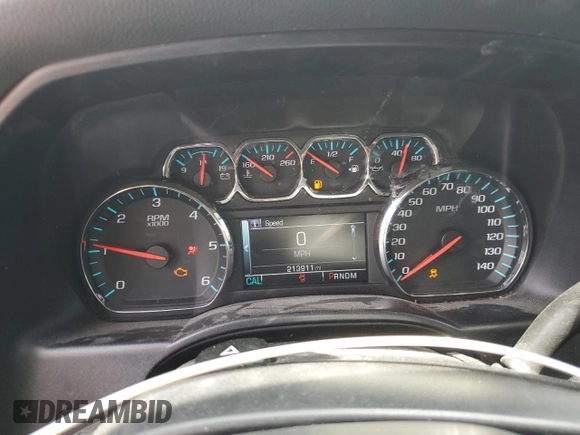 2015 Chevrolet Silverado 1500 LT with VIN 1GCVKREC4FZ254998, listed as a Copart auction lot 55126235 with 213,911 mi miles and Salvage Title. Bid and sale history available at DreamBid. Image 9.
