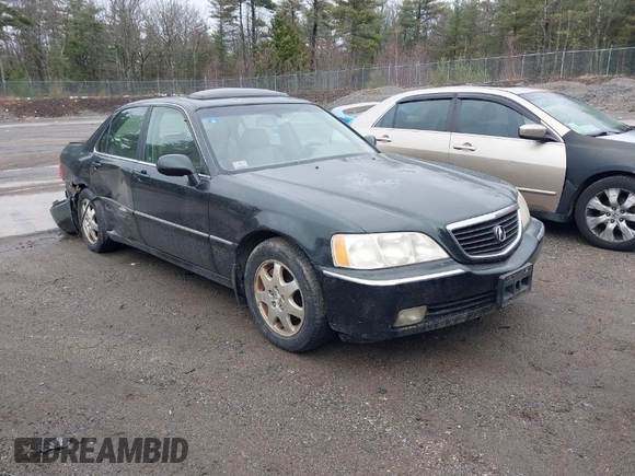 2002 Acura RL with VIN JH4KA96542C005442, listed as a IAAI auction lot 41951402 with 211,734 mi miles. Bid and sale history available at carsss.com. Image 1.