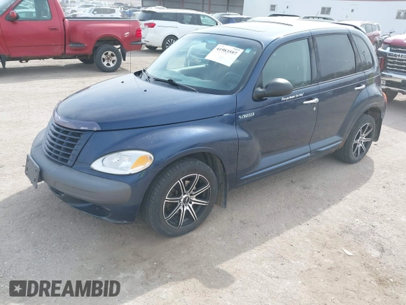 2001 Chrysler PT Cruiser with VIN 3C8FY4BB41T619390, listed as a IAAI auction lot 41983597 with 235,453 mi miles. Bid and sale history available at carsss.com. Image 2.