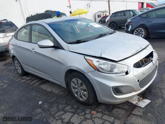 2017 Hyundai Accent SE with VIN KMHCT4AE0HU169702, listed as a IAAI auction lot 41121888 with 226,290 mi miles. Bid and sale history available at carsss.com. Image 1.