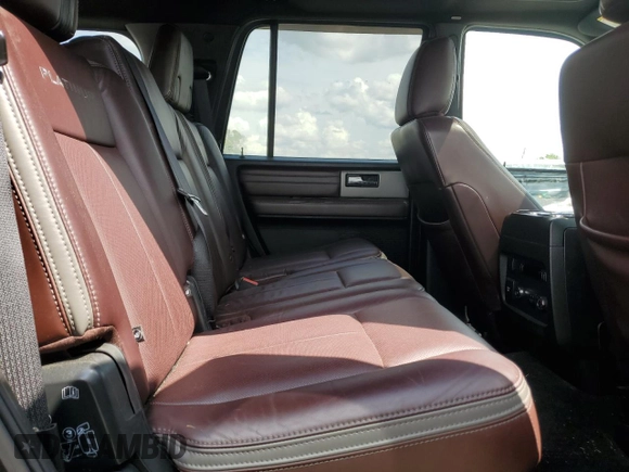 2015 Ford Expedition Platinum with VIN 1FMJU1LT1FEF00504, listed as a Copart auction lot 55325875 with 133,336 mi miles and Salvage title. Bid and sale history available at DreamBid. Image 10.