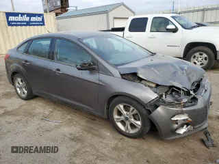 2013 Ford Focus SE with VIN 1FADP3F27DL115650, listed as a Copart auction lot 47057745 with 161,360 mi miles and Salvage Title. Bid and sale history available at carsss.com. Image 4.