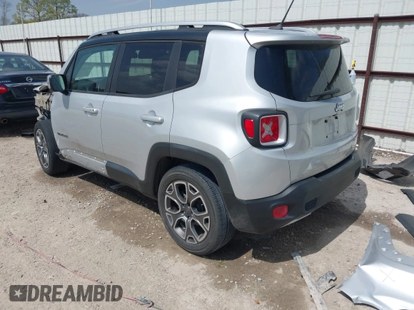2016 Jeep Renegade Limited z VIN ZACCJADT1GPC66510, wystawiony jako IAAI lot #41787935 z przebiegiem 133 089 mil mil oraz . Historia ofert i sprzedaży dostępna na DreamBid. Obrazek 3.