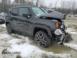 2021 Jeep Renegade Upland Edition with VIN ZACNJDAB7MPM23004, listed as a Copart auction lot 45099195 with 0 mi miles and Salvage Title. Bid and sale history available at carsss.com. Image 4.