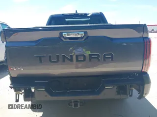 2024 Toyota Tundra 1794 Edition with VIN 5TFMA5DBXRX142402, listed as a IAAI auction lot 42619668 with 17,523 mi miles and . Bid and sale history available at DreamBid. Image 16.