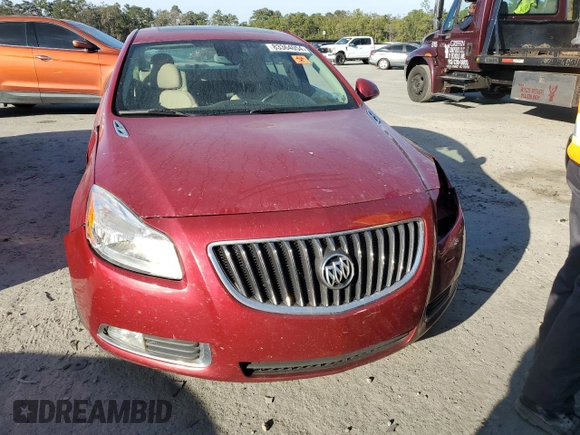 2013 Buick Regal with VIN 2G4GR5ERXD9213487, listed as a Copart auction lot 83364054 with 0 mi miles and Salvage Title. Bid and sale history available at carsss.com. Image 5.
