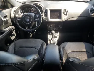 2021 Jeep Compass 80th Anniversary with VIN 3C4NJDEB1MT550319, listed as a Copart auction lot 52038445 with 28,461 mi miles and Salvage title. Bid and sale history available at DreamBid. Image 8.