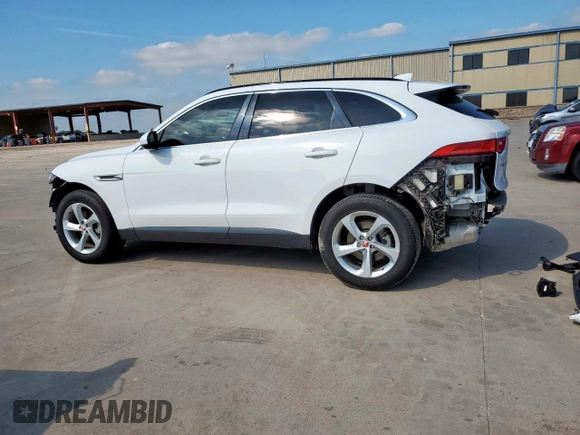 2019 Jaguar F-Pace 25t Premium with VIN SADCJ2FX3KA397408, listed as a Copart auction lot 59347685 with 19,340 mi miles and Salvage title. Bid and sale history available at DreamBid. Image 2.