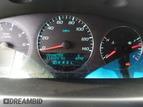 2013 Chevrolet Impala LTZ with VIN 2G1WC5E38D1258965, listed as a IAAI auction lot 42001465 with 139,929 mi miles and . Bid and sale history available at DreamBid. Image 7.