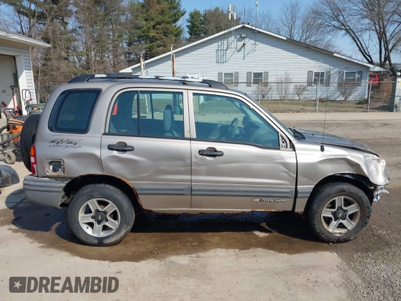 2002 Chevrolet Tracker with VIN 2CNBJ13C026911257, listed as a IAAI auction lot 41760465 with 135,549 mi miles and . Bid and sale history available at DreamBid. Image 14.