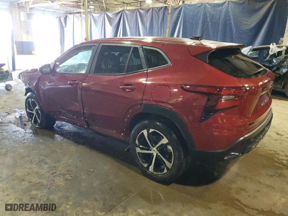 2024 Chevrolet Trax 1RS with VIN KL77LGE26RC118541, listed as a Copart auction lot 48214885 with 21,261 mi miles and Non Repairable. Bid and sale history available at carsss.com. Image 2.