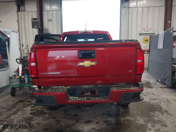 2015 Chevrolet Colorado 4WD LT with VIN 1GCGTBE39F1209034, listed as a IAAI auction lot 41274930 with 74,832 mi miles. Bid and sale history available at carsss.com. Image 17.