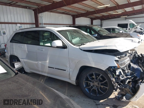 2020 Jeep Grand Cherokee Overland with VIN 1C4RJFCG4LC158425, listed as a IAAI auction lot 41386418 with 86,012 mi miles and . Bid and sale history available at DreamBid. Image 13.