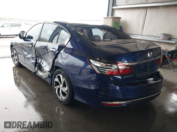 2016 Honda Accord Sedan LX with VIN 1HGCR2F33GA098480, listed as a IAAI auction lot 41708690 with 107,300 mi miles. Bid and sale history available at carsss.com. Image 3.
