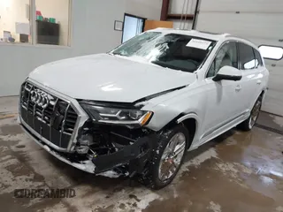 2023 Audi Q7 Premium Plus with VIN WA1LXBF79PD006076, listed as a IAAI auction lot 41410273 with 18,409 mi miles. Bid and sale history available at carsss.com. Image 2.